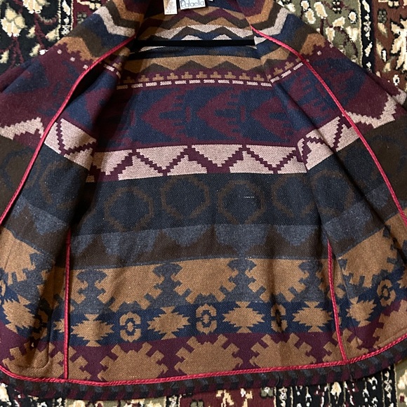 Vintage Aztec SouthWestern Coat - Picture 7 of 9